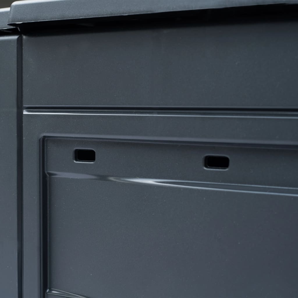 Garden Composters 3 pcs Grey 60x60x73cm 780 L