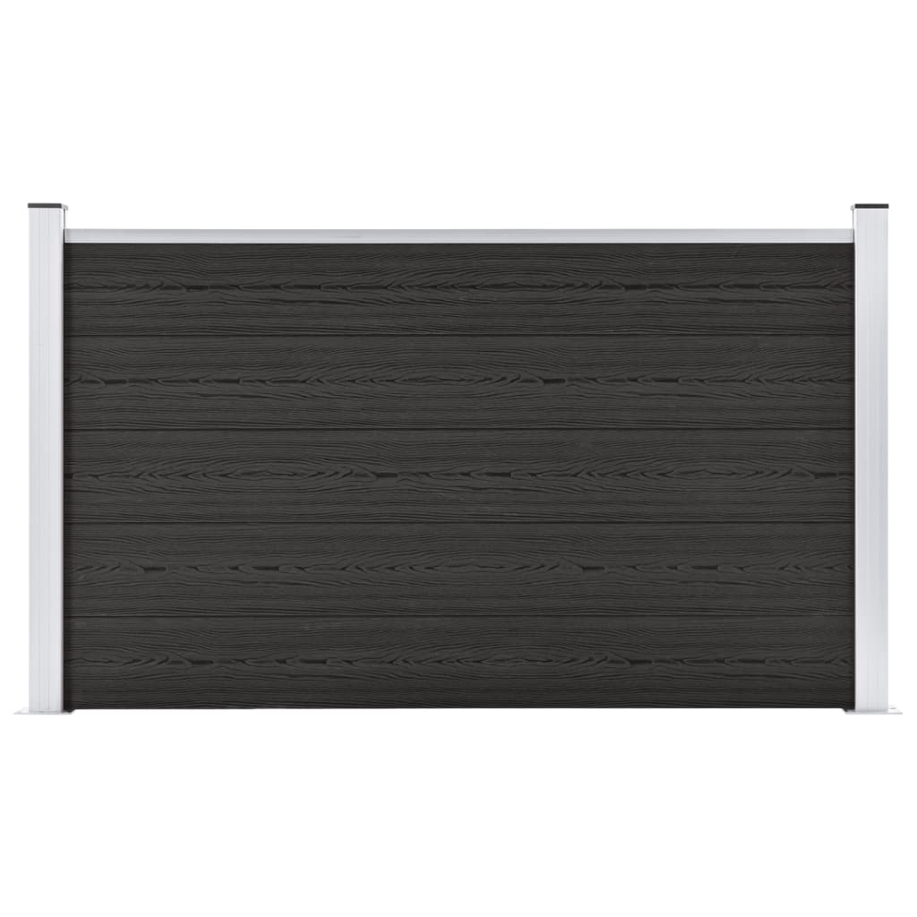 Garden Fence WPC 180x105 cm Grey