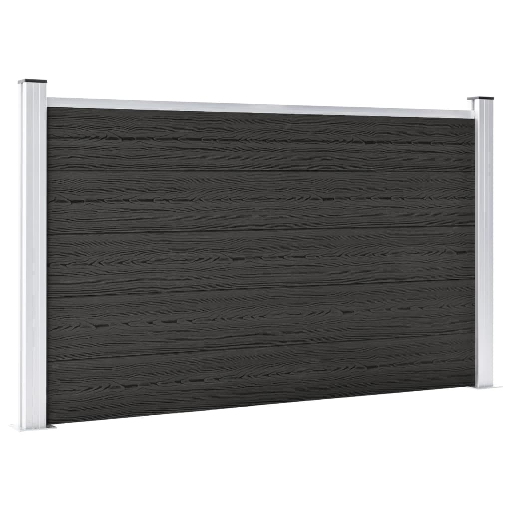 Garden Fence WPC 180x105 cm Grey