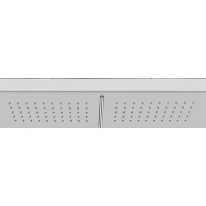 Outdoor Shower with Tray WPC Stainless Steel