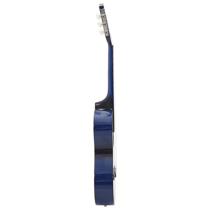 Classical Guitar for Beginner and Kids Blue 3/4 36"