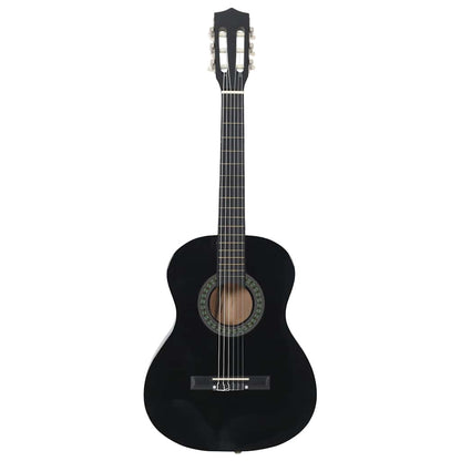 Classical Guitar for Beginner and Kids Black 3/4 36"