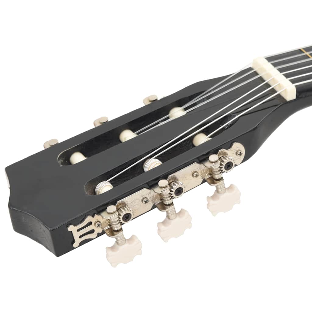 Classical Guitar for Beginner and Kids Black 3/4 36"