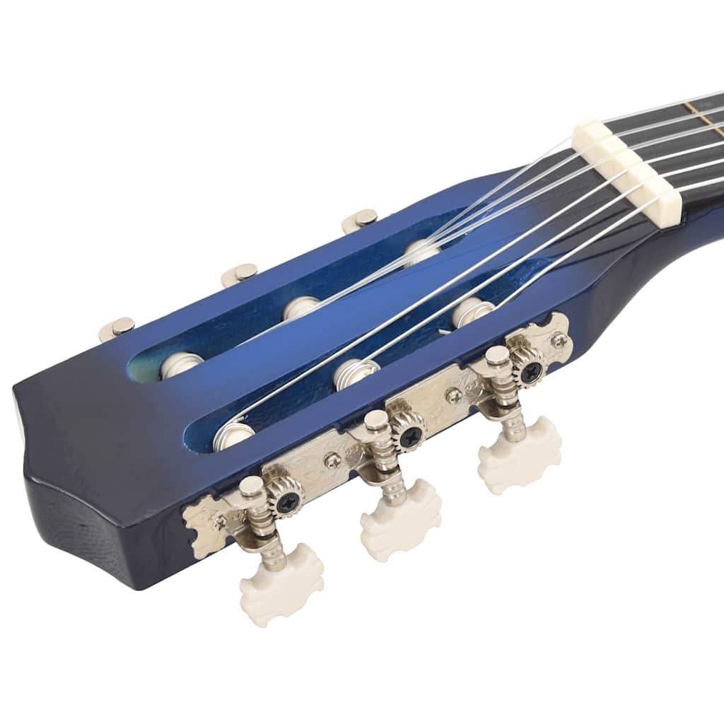 Classical Guitar for Beginner and Kids Blue 1/2 34"