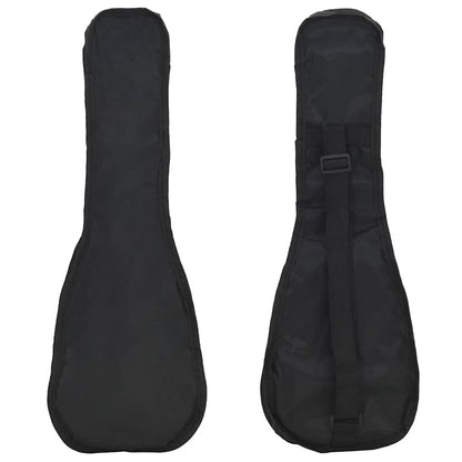 Soprano Ukulele Set with Bag for Kids Dark Wood 21"