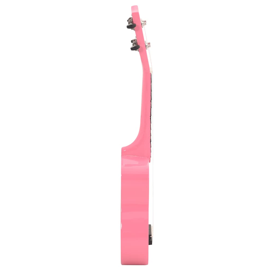 Soprano Ukulele Set with Bag for Kids Pink 21"