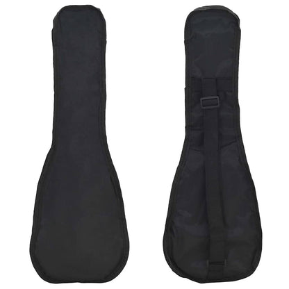 Soprano Ukulele Set with Bag for Kids Dark Wood 23"