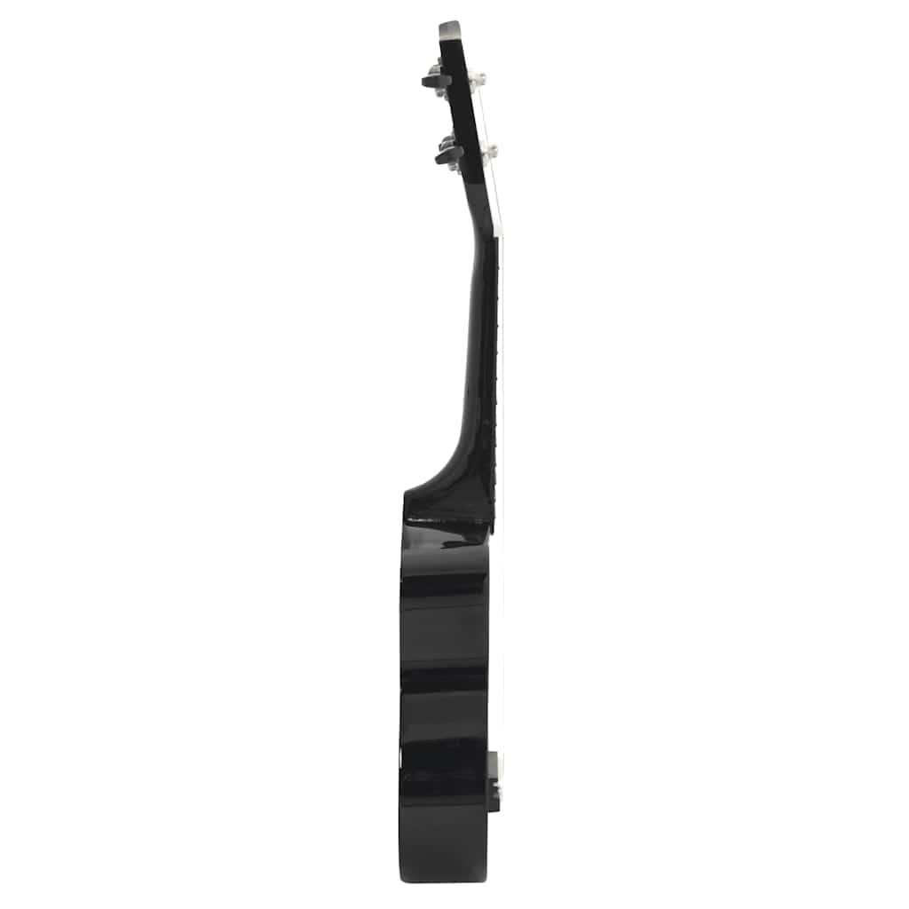 Soprano Ukulele Set with Bag for Kids Black 23"