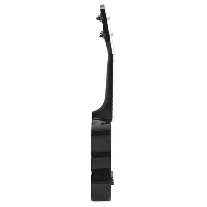 Soprano Ukulele Set with Bag for Kids Black 23"