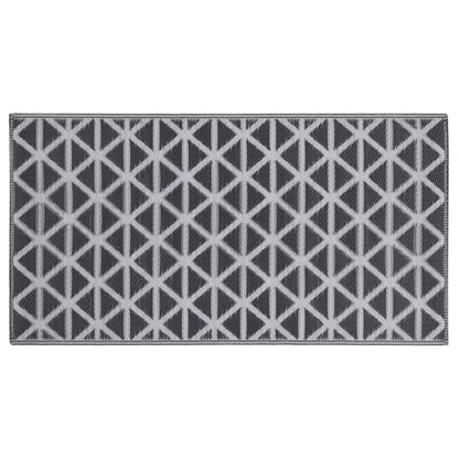 Outdoor Carpet ARAKIL Black 80x150 cm PP