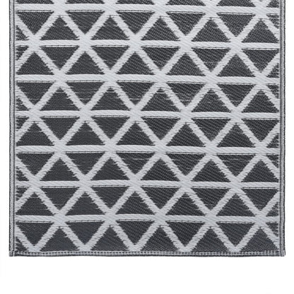 Outdoor Carpet ARAKIL Black 80x150 cm PP