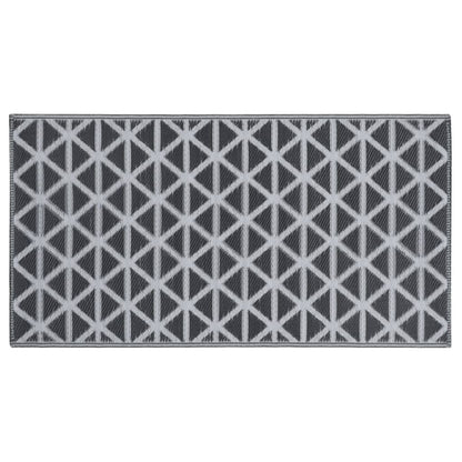 Outdoor Carpet ARAKIL Black 120x180 cm PP