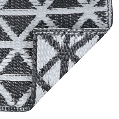 Outdoor Carpet ARAKIL Black 120x180 cm PP