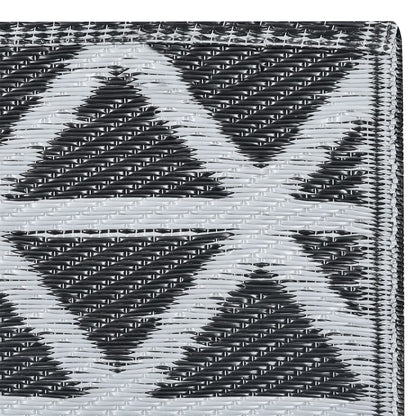 Outdoor Carpet ARAKIL Black 160x230 cm PP