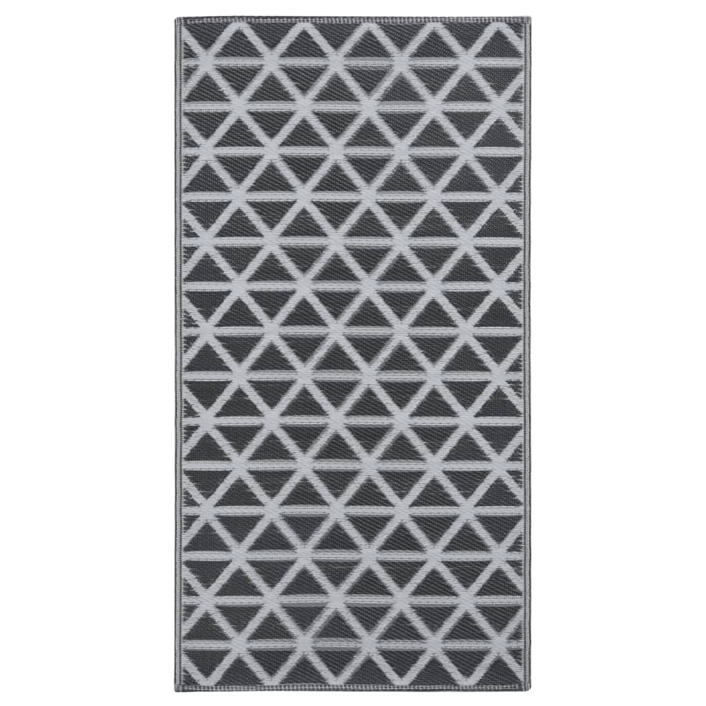 Outdoor Carpet ARAKIL Black 190x290 cm PP