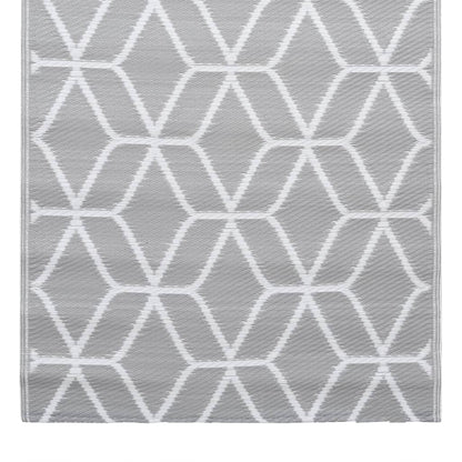 Outdoor Carpet ARAKIL Grey 160x230 cm PP