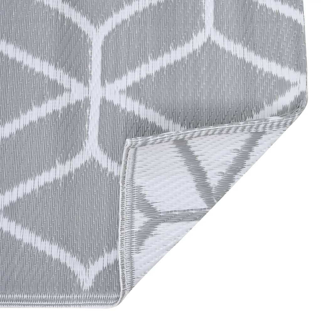 Outdoor Carpet ARAKIL Grey 160x230 cm PP