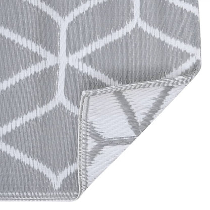 Outdoor Carpet ARAKIL Grey 160x230 cm PP
