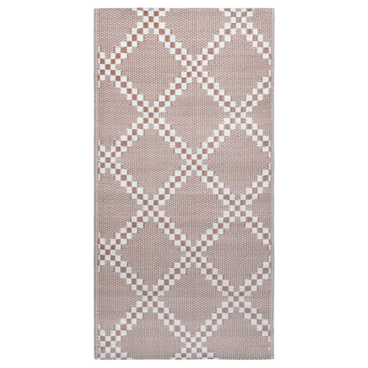 Outdoor Carpet ARAKIL Brown 120x180 cm PP