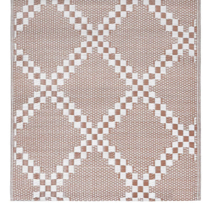 Outdoor Carpet ARAKIL Brown 160x230 cm PP