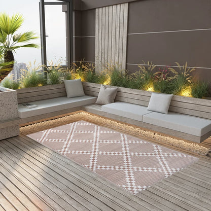 Outdoor Carpet ARAKIL Brown 160x230 cm PP