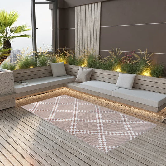 Outdoor Carpet ARAKIL Brown 160x230 cm PP