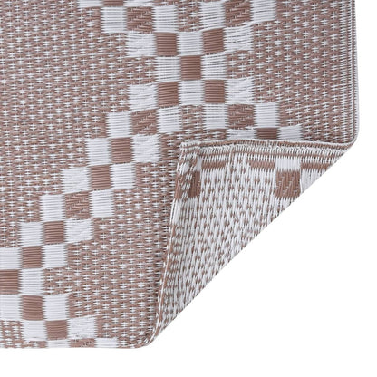 Outdoor Carpet ARAKIL Brown 190x290 cm PP
