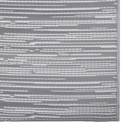 Outdoor Carpet ARAKIL Grey 160x230 cm PP