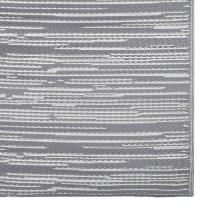 Outdoor Carpet ARAKIL Grey 190x290 cm PP