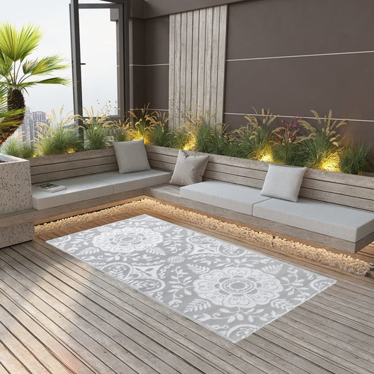 Outdoor Carpet ARAKIL Light Grey 80x150 cm PP