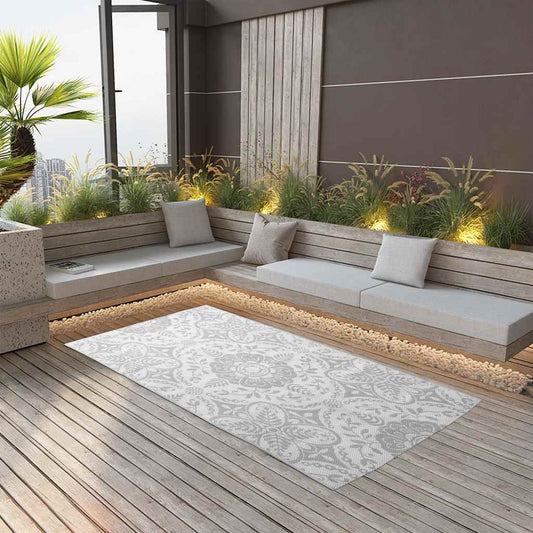 Outdoor Carpet ARAKIL Light Grey 160x230 cm PP