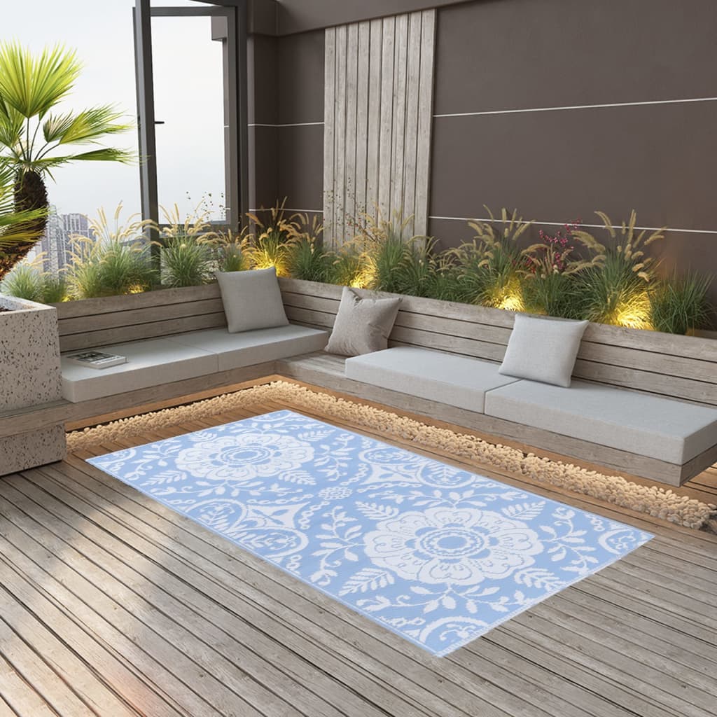 Outdoor Carpet ARAKIL Baby Blue 80x150 cm PP