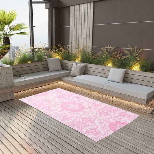 Outdoor Carpet ARAKIL Pink 120x180 cm PP