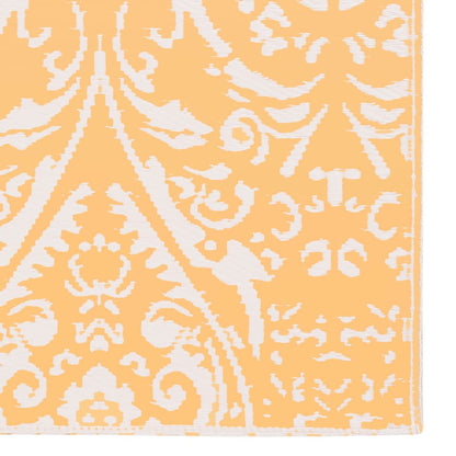 Outdoor Carpet ARAKIL Orange and White 160x230 cm PP