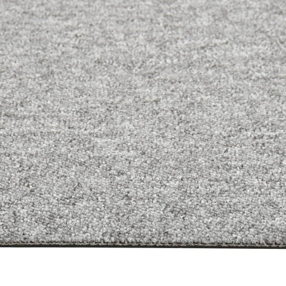 Carpet Floor Tiles 20 pcs 5 m² 50x50 cm Light Grey