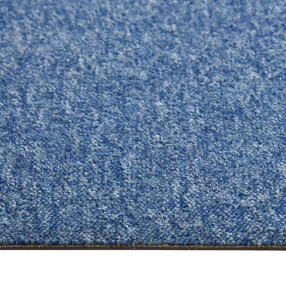 Carpet Floor Tiles 20 pcs 5 m² 50x50 cm Blue