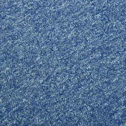 Carpet Floor Tiles 20 pcs 5 m² 50x50 cm Blue