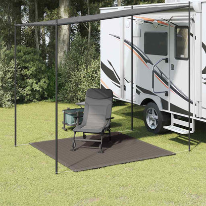 Tent Carpet 250x250 cm Anthracite HDPE
