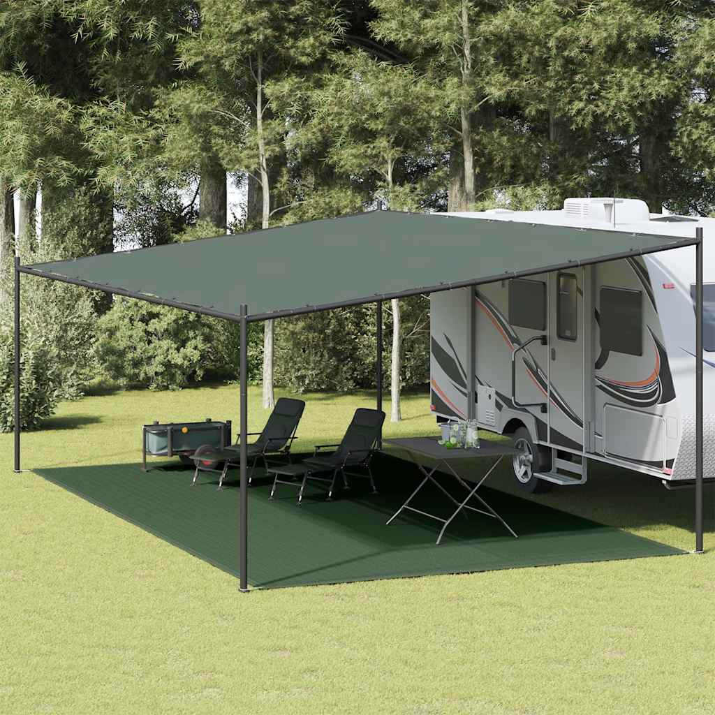 Tent Carpet 400x600 cm Dark Green
