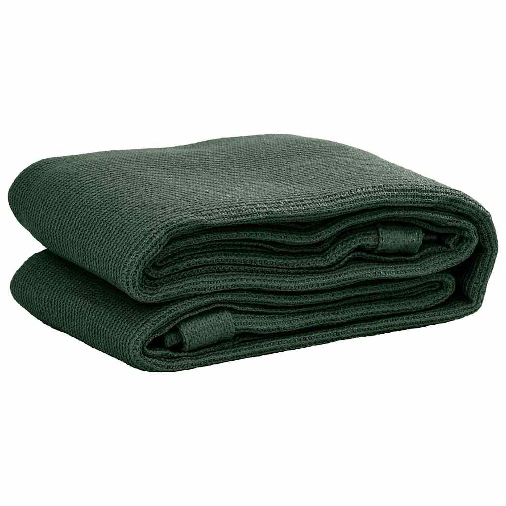 Tent Carpet 400x700 cm Dark Green HDPE