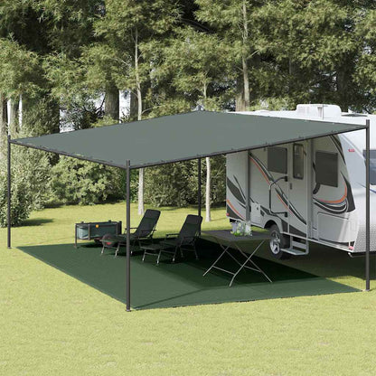 Tent Carpet 400x700 cm Dark Green HDPE