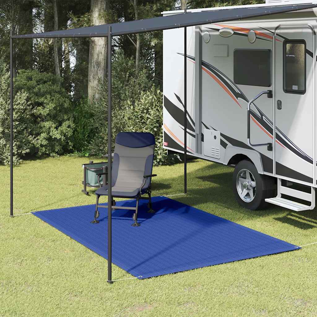 Tent Carpet 200x300 cm Blue HDPE