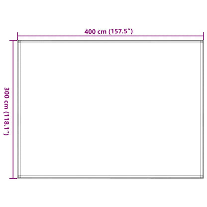 Tent Carpet 300x400 cm Blue HDPE