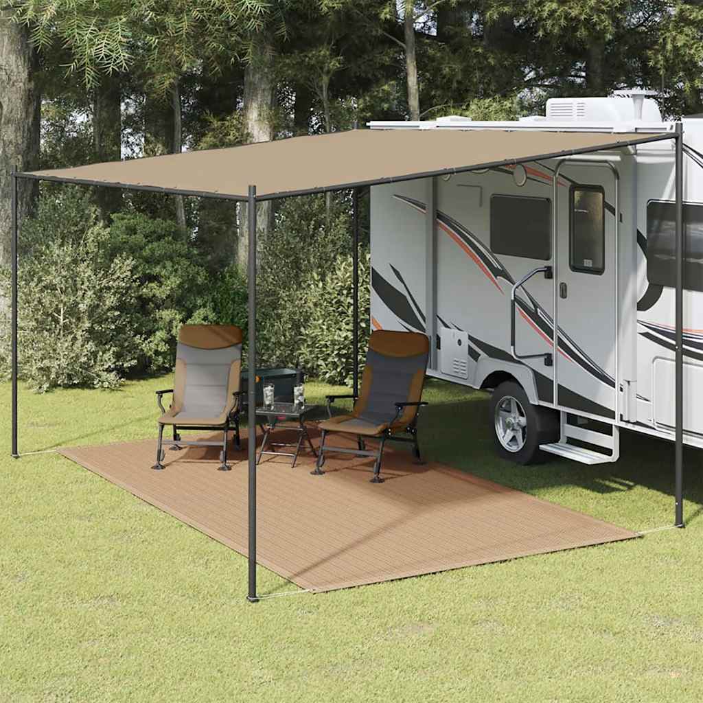 Tent Carpet 250x400 cm Taupe