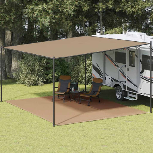 Tent Carpet 400x500 cm Taupe