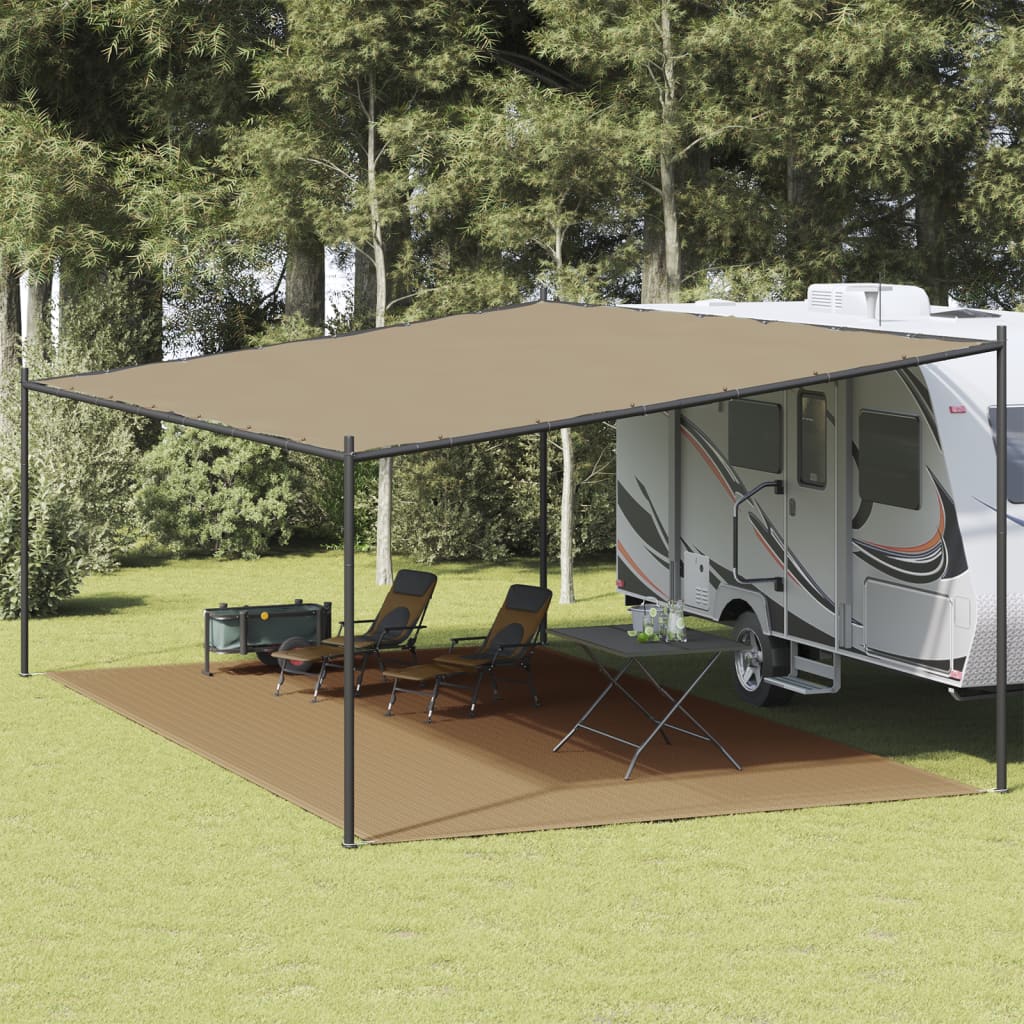 Tent Carpet 400x600 cm Taupe
