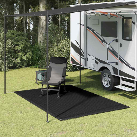 Tent Carpet 200x300 cm Black