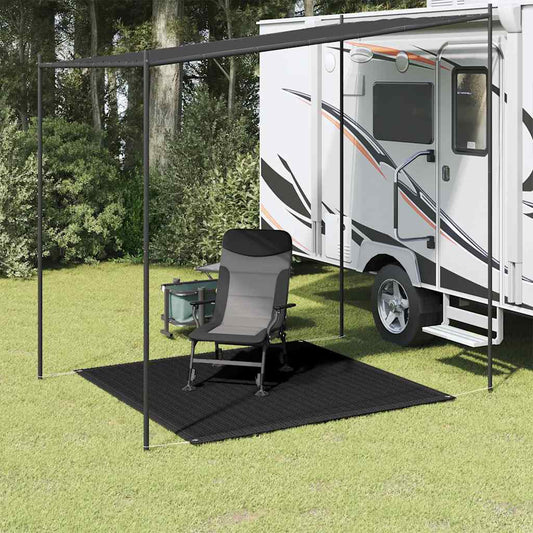 Tent Carpet 250x250 cm Black