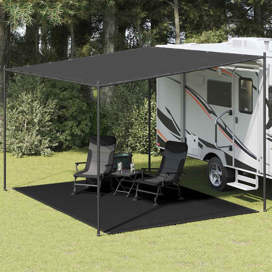 Tent Carpet 300x400 cm Black