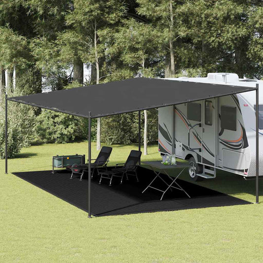Tent Carpet 400x600 cm Black
